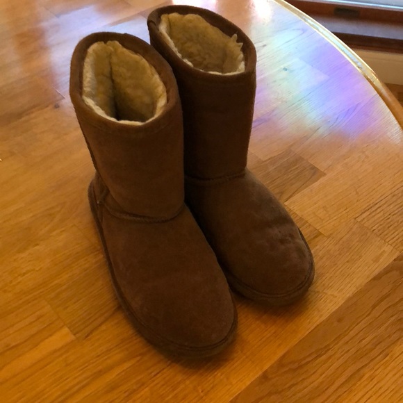 bear claw girl boots